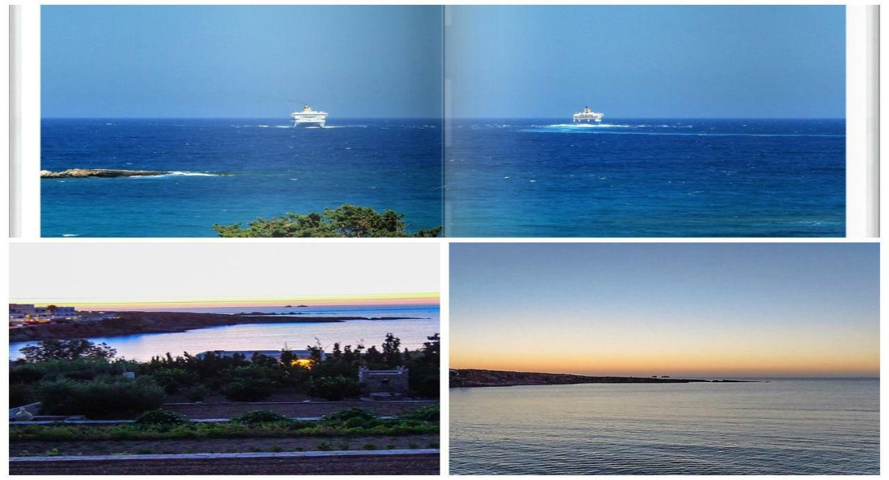 Nesaea Seafront House Villa Parasporos Bagian luar foto